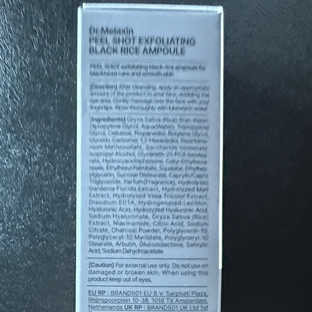 Exfoliating Black Rice Ampoule - Picture 6 of 12